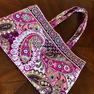 Vera Bradley Tote Very Berry Paisley